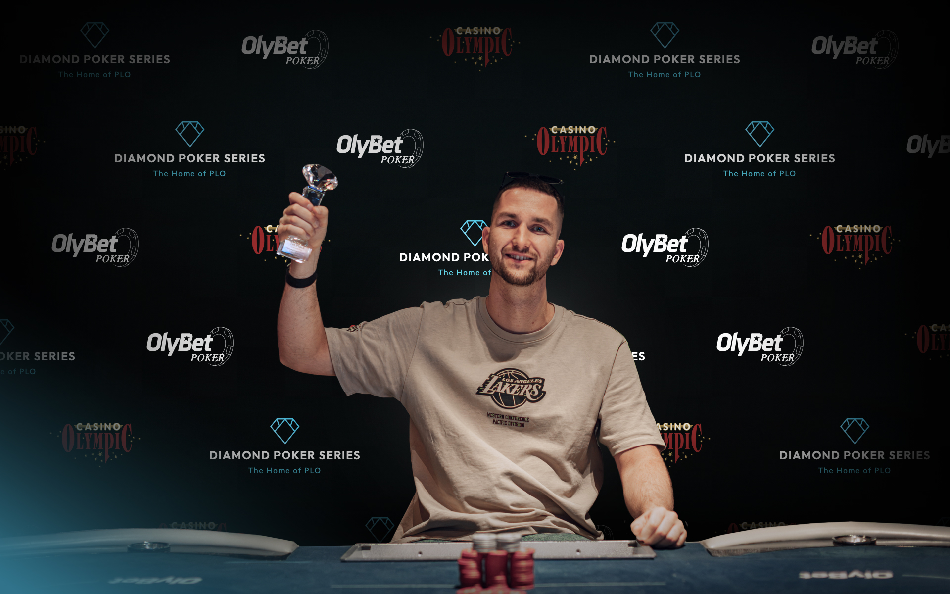 Verners Janis Martinsons wins the Bomb Pot PLO5 Double Board at Diamond Poker Series Tallinn